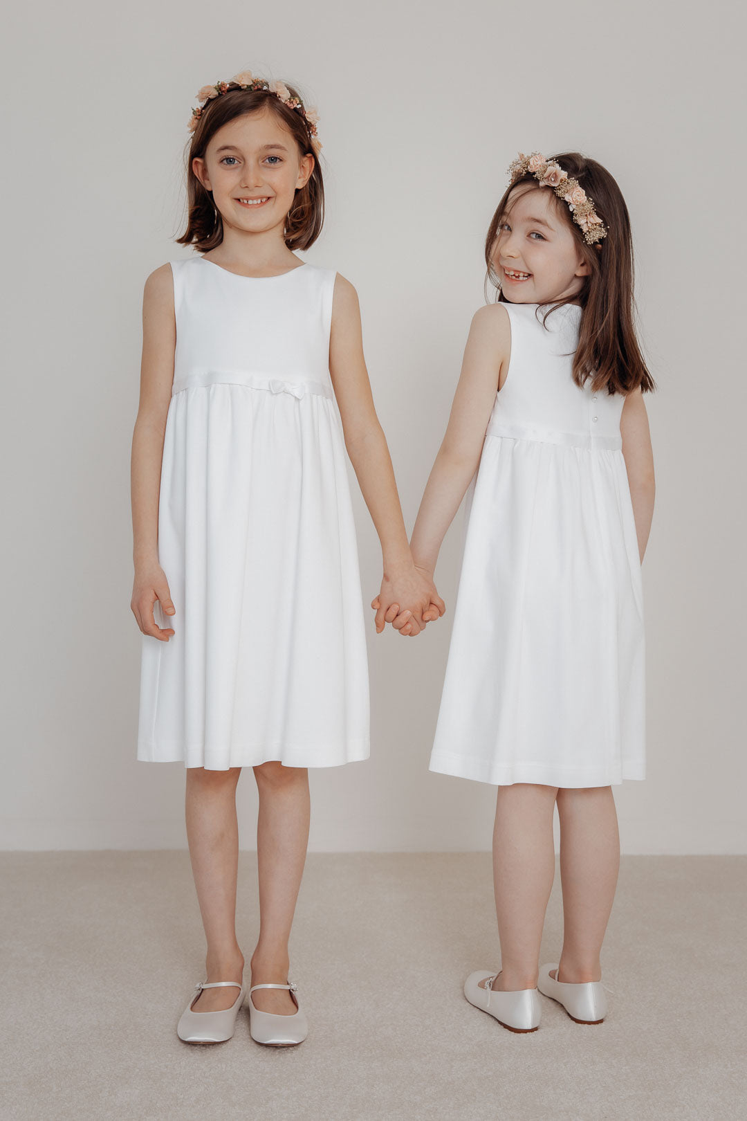 Kleid blumenmädchen ivory Clearance
